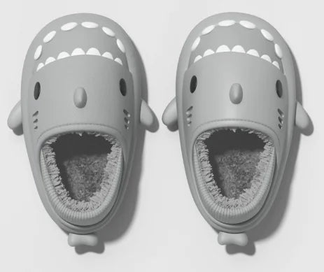 Cartoon Shark EVA Home Slippers - Soft Waterproof Design