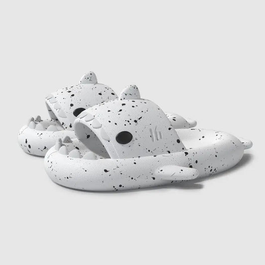 Men's Shark Slippers with Anti-Slip and Deodorant Feature