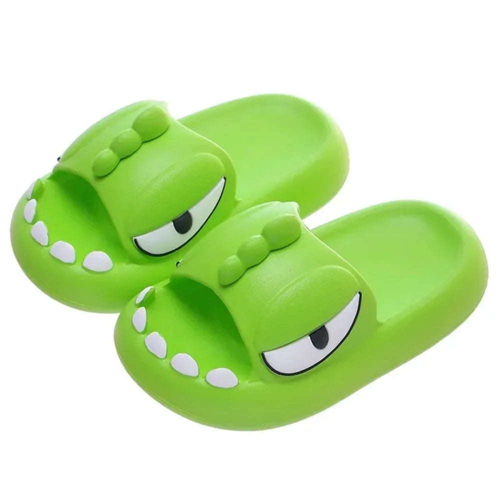 Dinosaur Children Slippers Summer Indoor Bathing Anti Slipper Kids Toddler Girl Shoe Mother Kids Shoe for Girl Тапочки Pantuflas