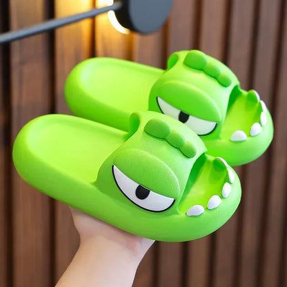 Dinosaur Children Slippers Summer Indoor Bathing Anti Slipper Kids Toddler Girl Shoe Mother Kids Shoe for Girl Тапочки Pantuflas